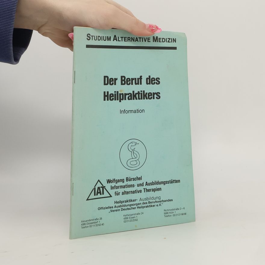 Kolektiv autorů Der Beruf des Heilpraktikers