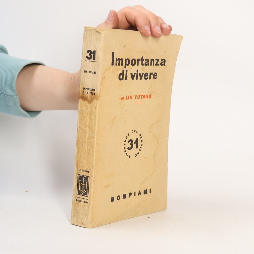 Lin Yutang Importanza di vivere