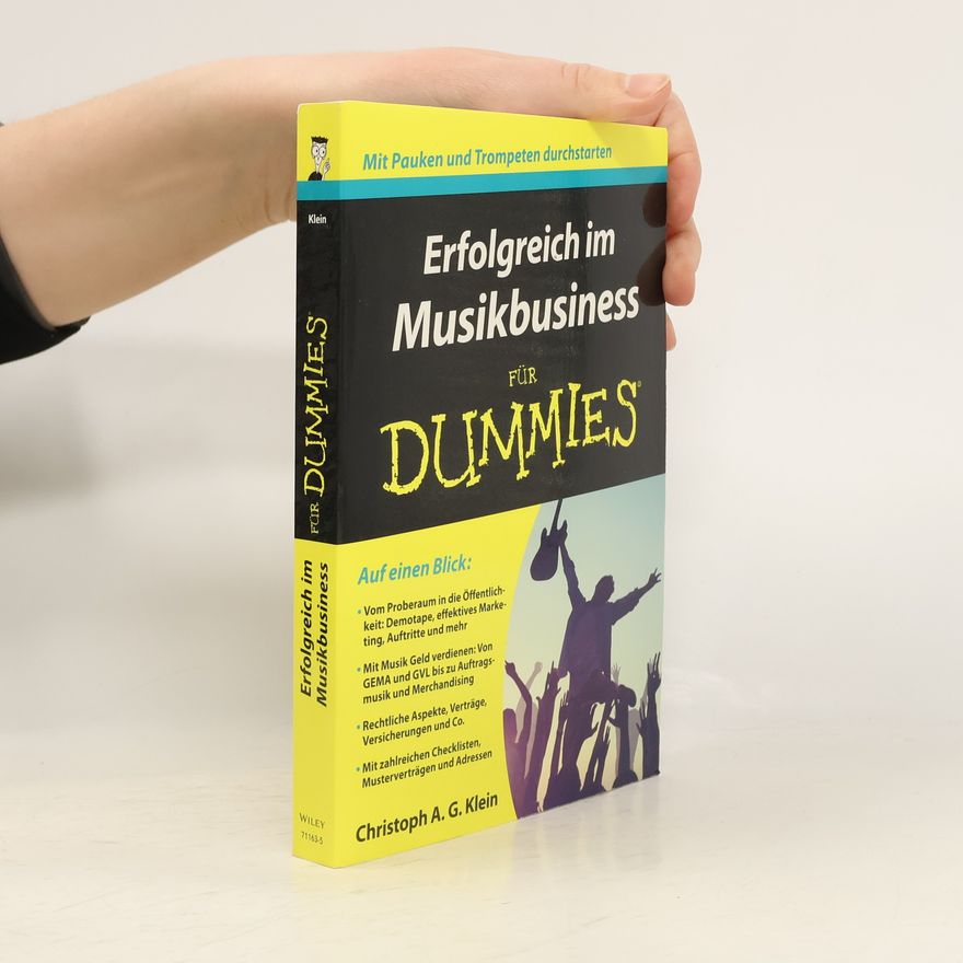 Christoph Klein Erfolgreich im Musikbusiness für Dummies