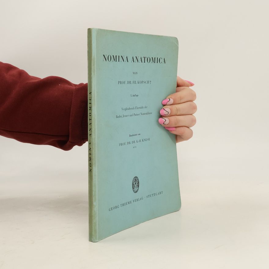 Autorenkollektiv Nomina Anatomica