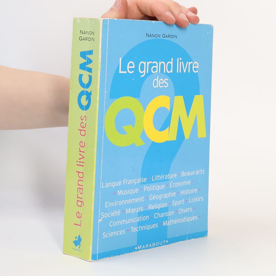 Nanon Gardin Le grand livre marabout des QCM