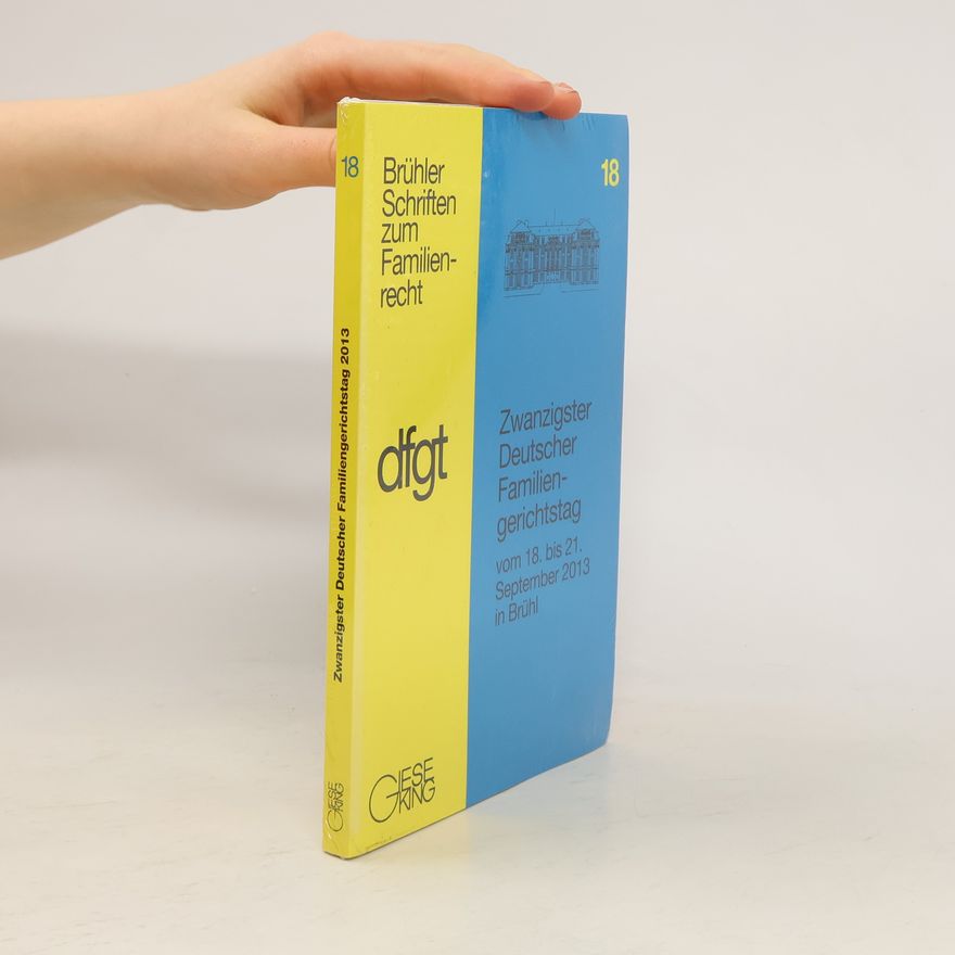 Various authors Zwanzigster Deutscher Familiengerichtstag