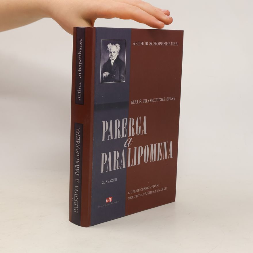 Arthur Schopenhauer Parerga a paralipomena 2