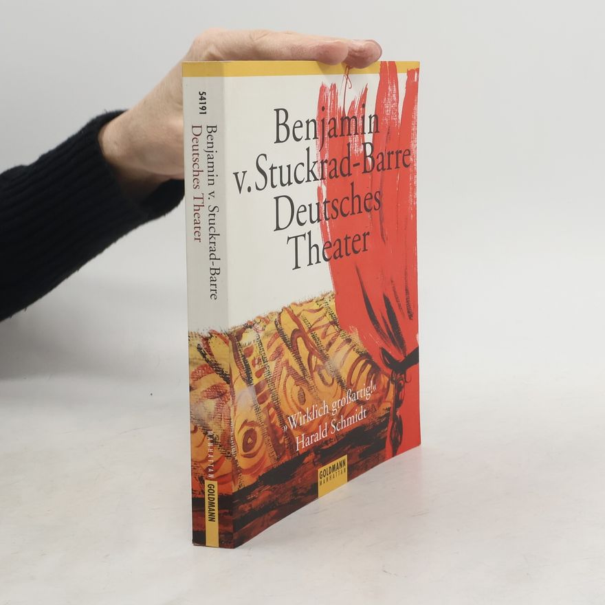 Benjamin von Stuckrad-Barre Deutsches Theater