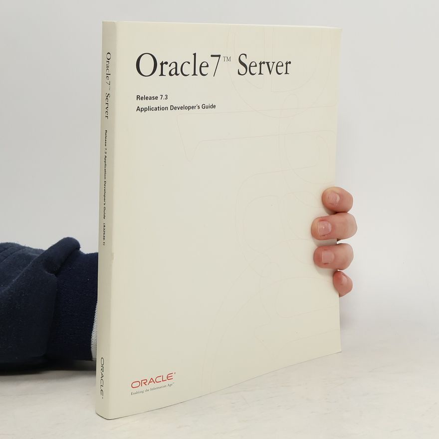 Various authors Oracle7 Server Application Developer's Guide 2/1996