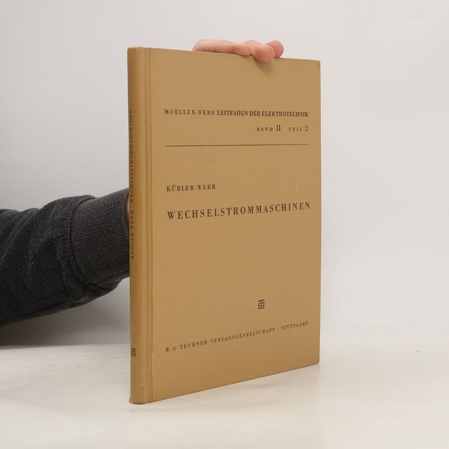 Collectif d'auteurs Wechselstrommaschinen