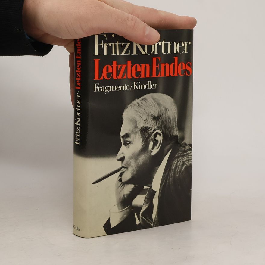Fritz Kortner Letzten Endes