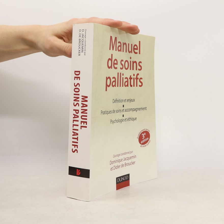 Dominique Jacquemin Manuel de soins palliatifs