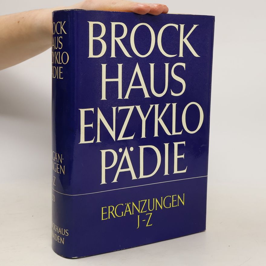 Collectif d'auteurs Brockhaus Enzyklopädie 23. J-Z