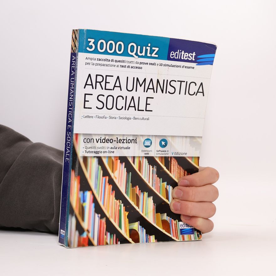 Kolektiv autorů EdiTEST. Area Umanistica e Sociale. 3000 Quiz + Verifiche Edizione