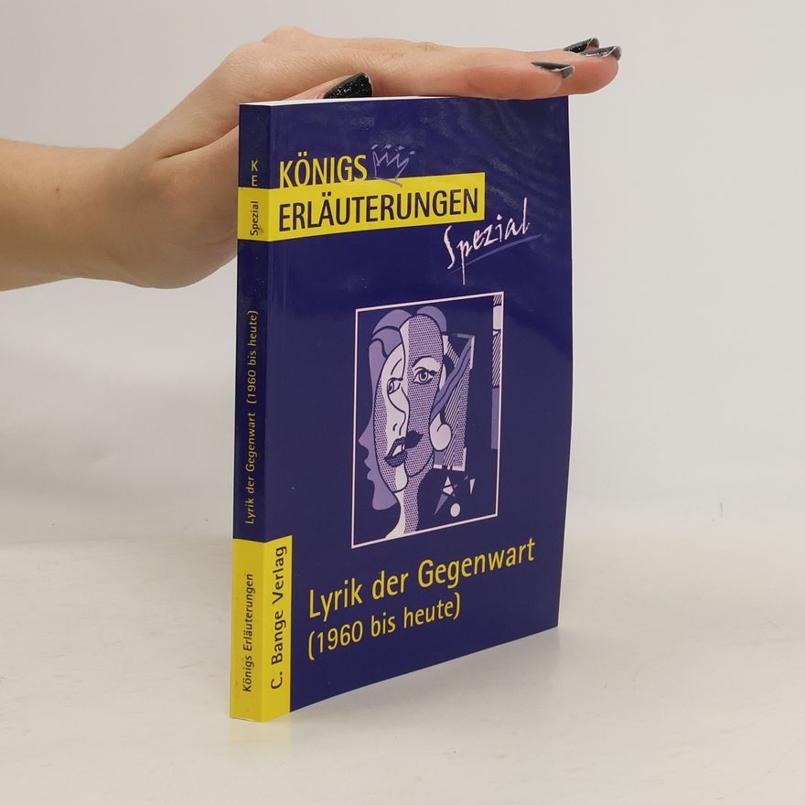 Various authors Erläuterungen zu Lyrik der Gegenwart