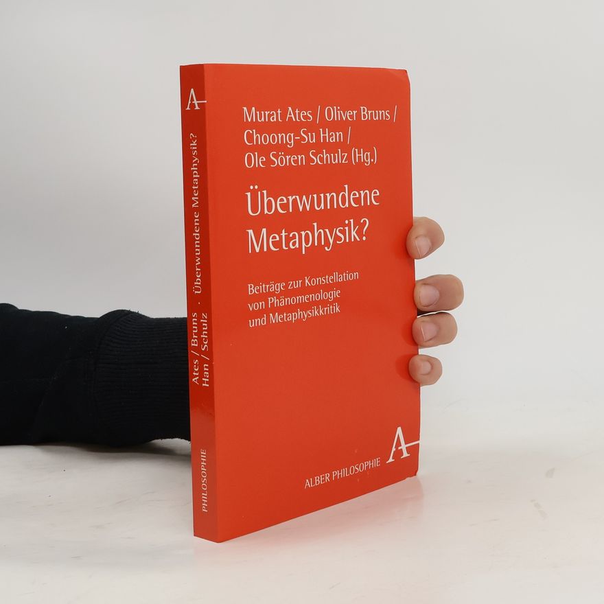 Alexander Bilda Alber-Reihe Philosophie: Überwundene Metaphysik?