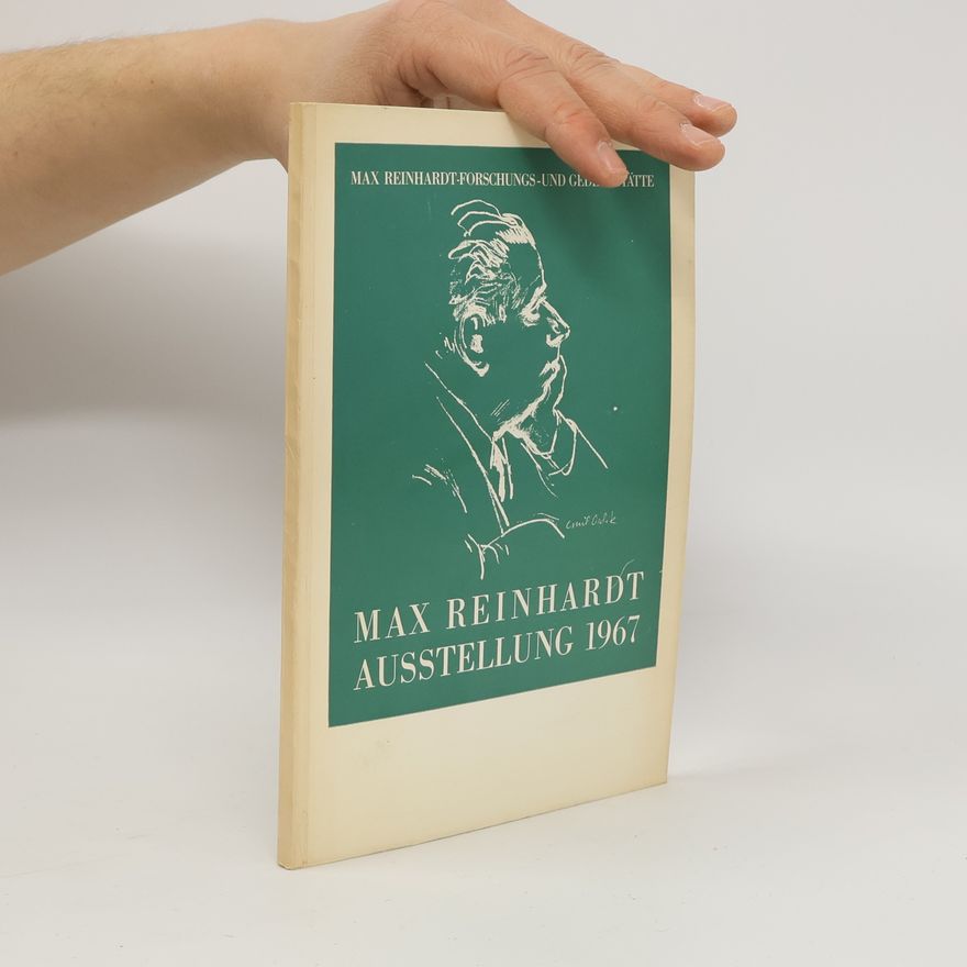 Autorenkollektiv Max Reinhardt Ausstellung 1967