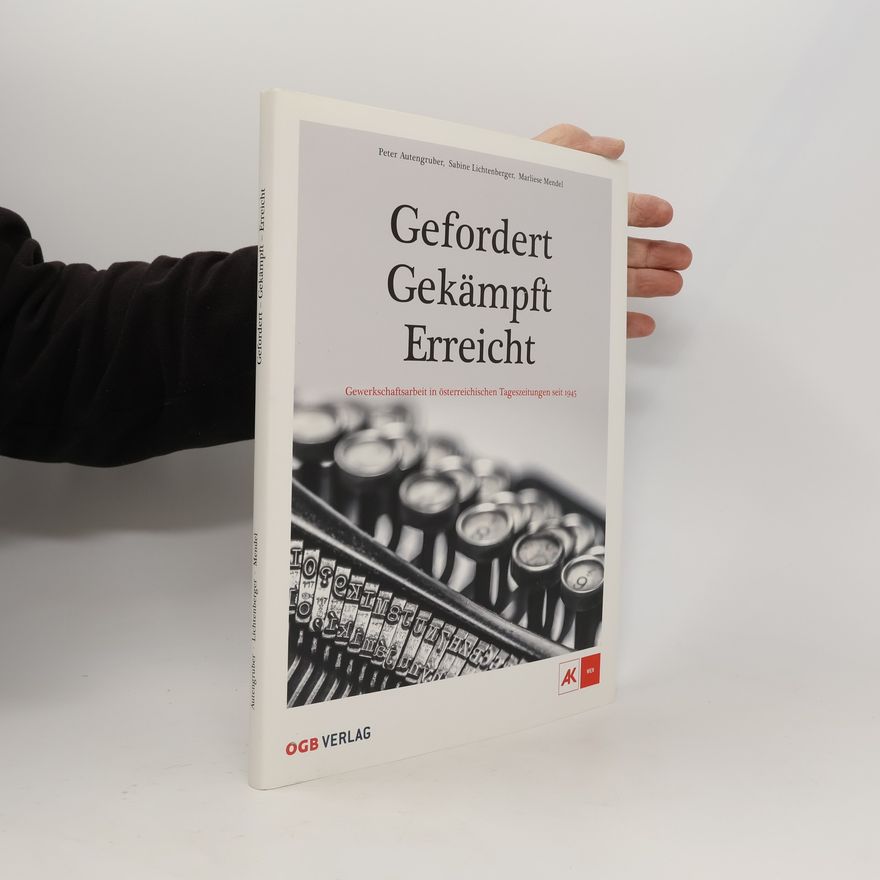 Autorenkollektiv Gefordert Gekämpft Erreicht