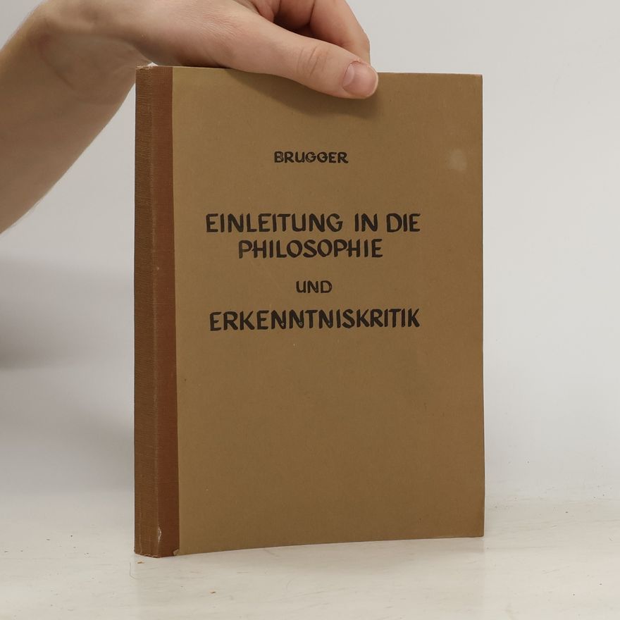 Various authors Einleitung in die Philosophie und Erkenntniskritik