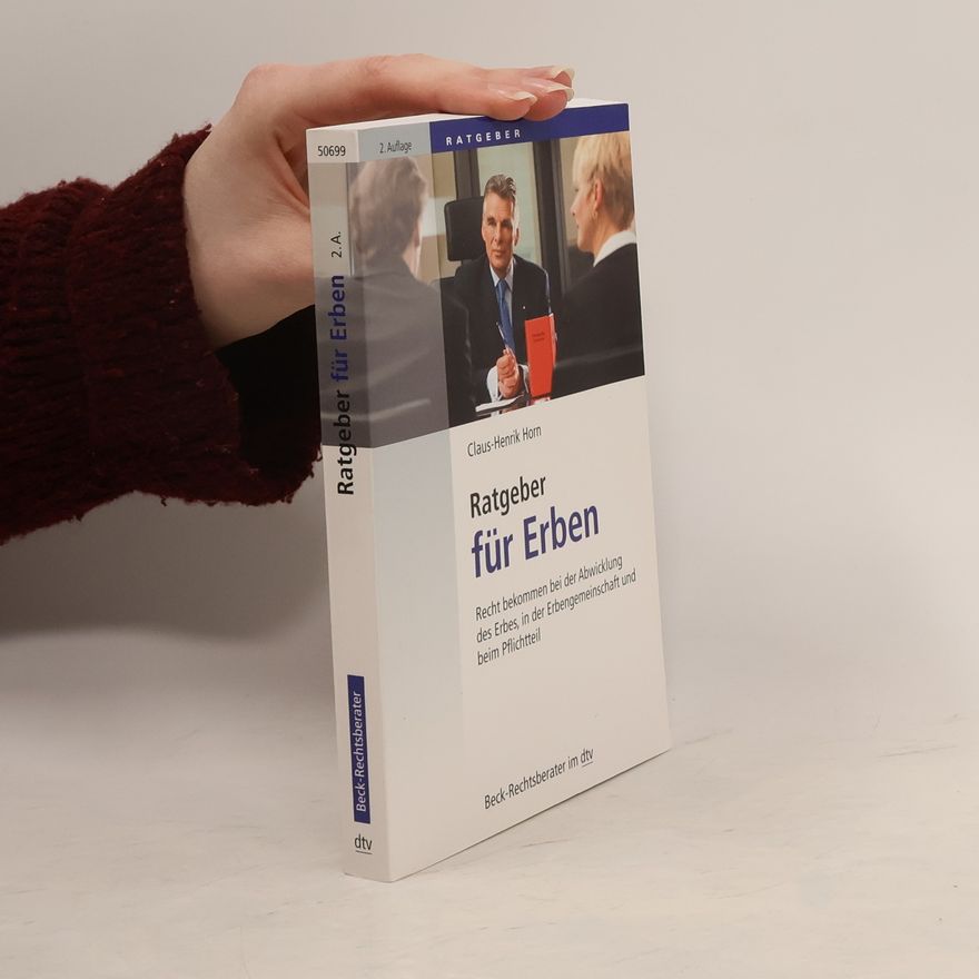 Claus-Henrik Horn Ratgeber für Erben