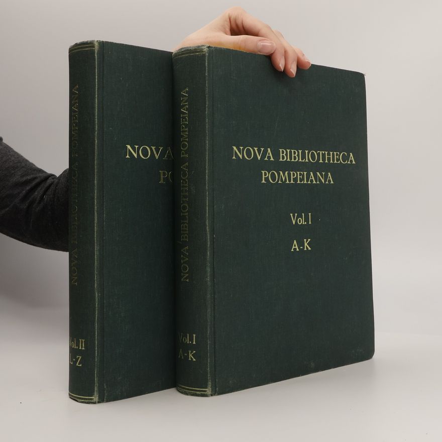 Laurentino García y García Nova bibliotheca Pompeiana