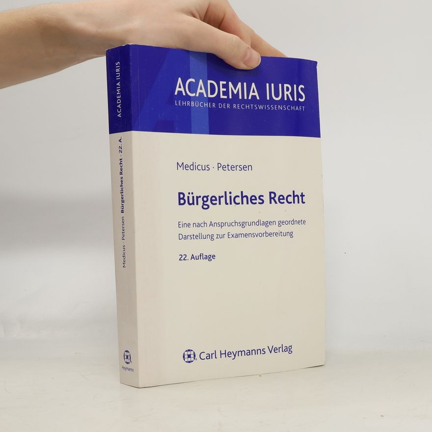 Dieter Medicus Bürgerliches Recht