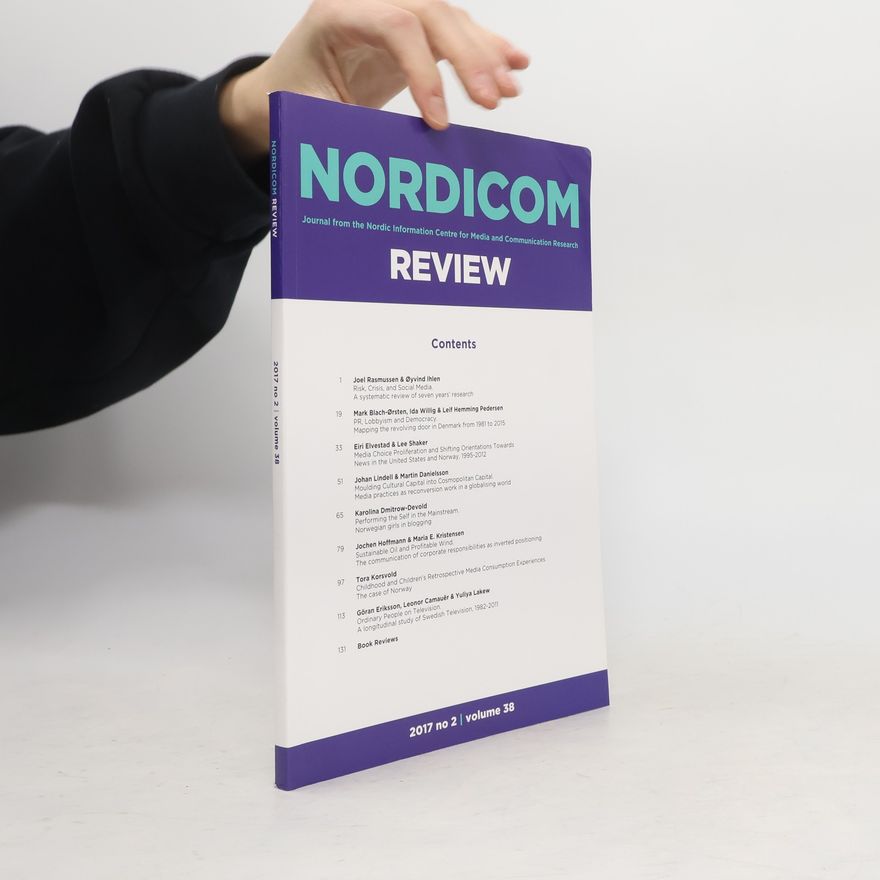Kolektív autorov Nordicom Review 38. 2/2017