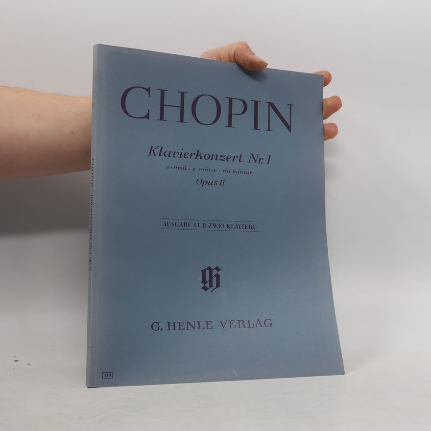 Various authors Chopin. Klavierkonzert 1