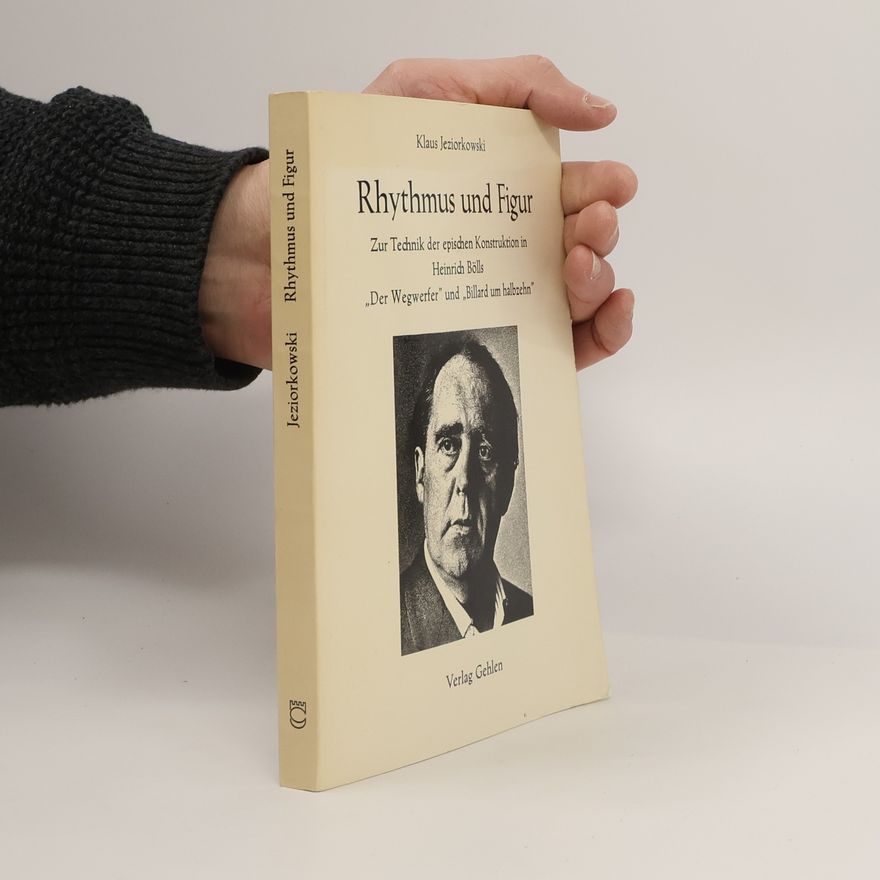 Klaus Jeziorkowski Rhythmus und Figur