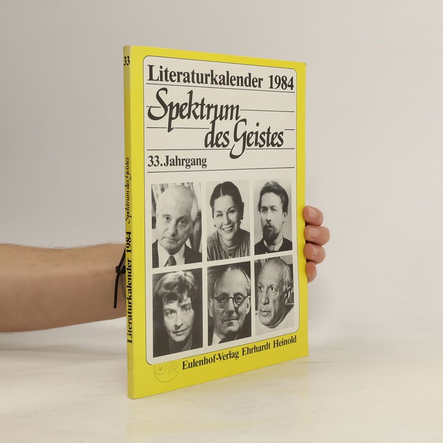 Autorenkollektiv Literaturkalender Spektrum des Geistes 1984