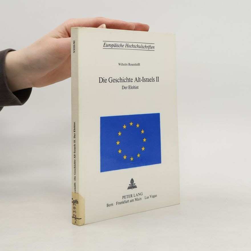 Wilhelm Resenhöfft Die Geschichte Alt-Israels II.