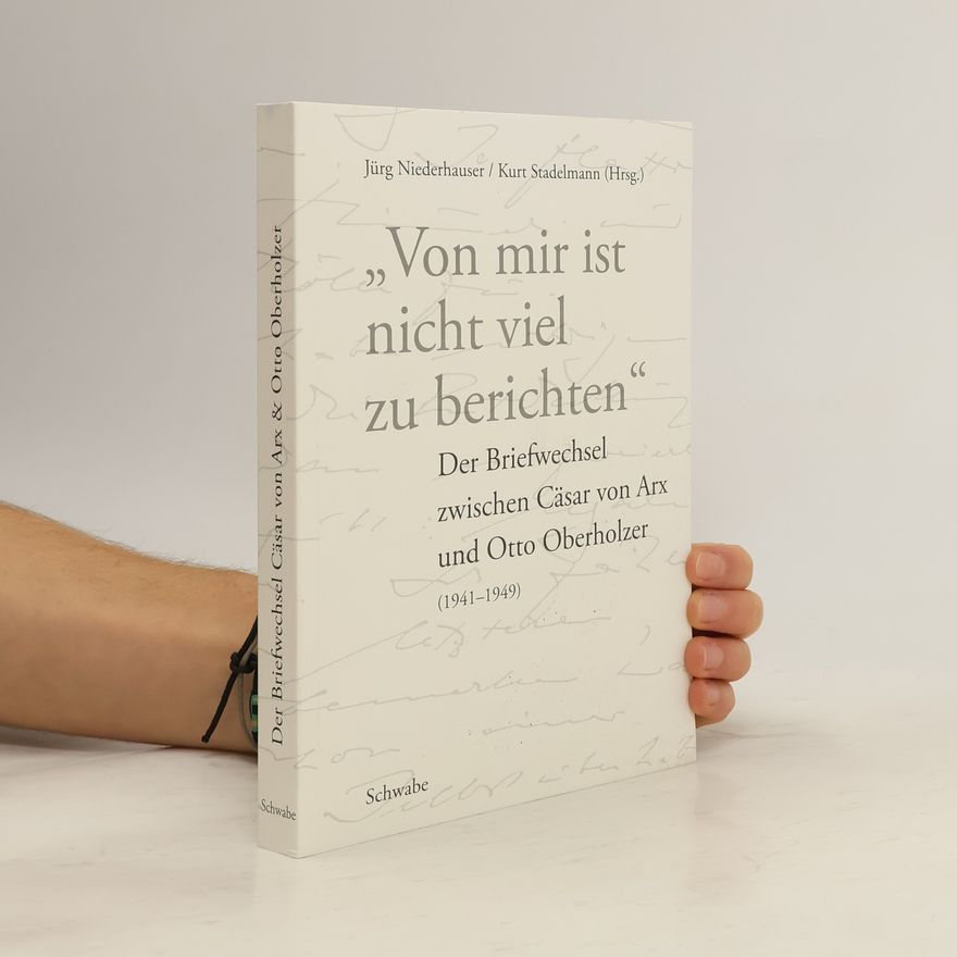 Jürg Niederhauser Von mir ist nicht viel zu berichten
