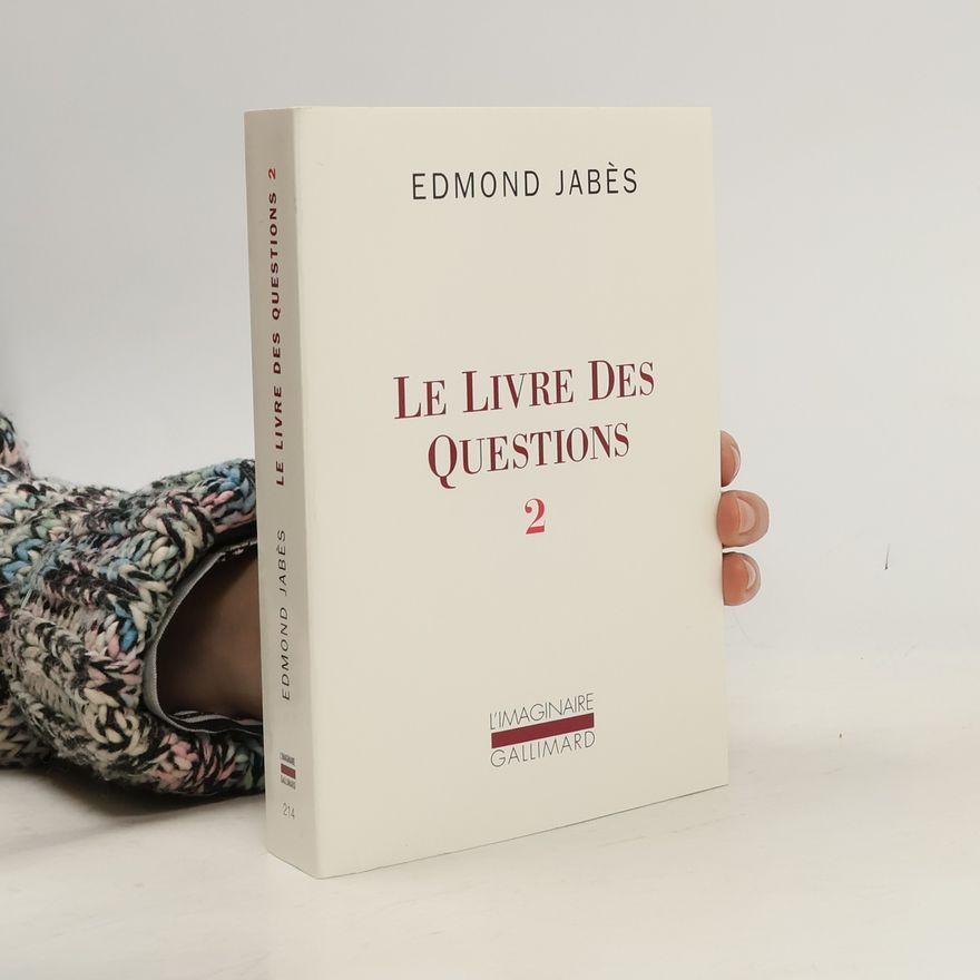 Edmond Jabès Le Livre des Questions 2