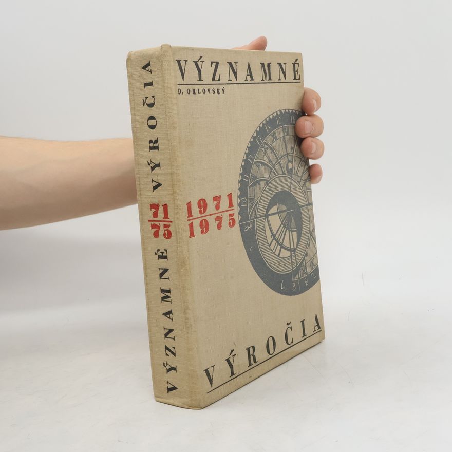Dezider Orlovský Významné výročia 1971-1975