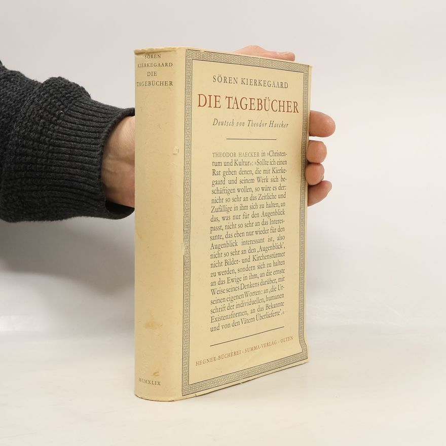 Søren Kierkegaard Die Tagebücher