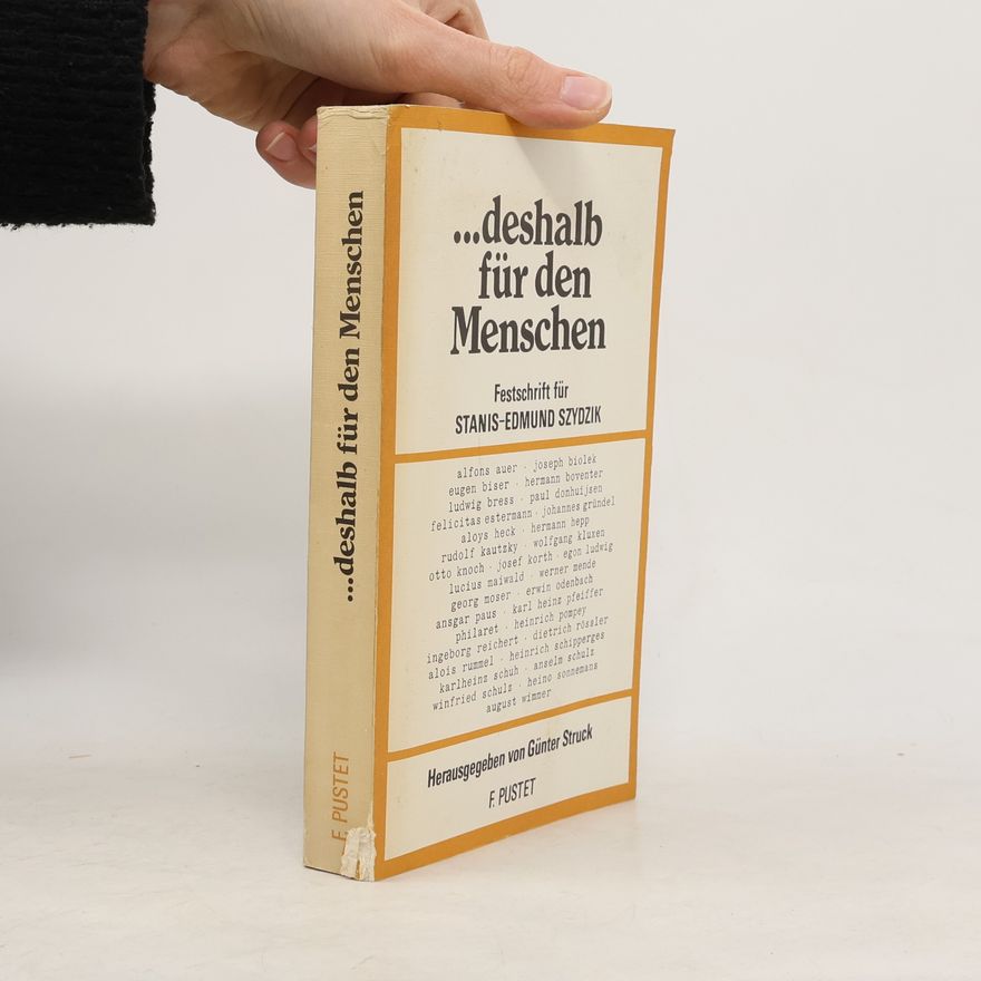 Erwin Odenbach Deshalb für den Menschen