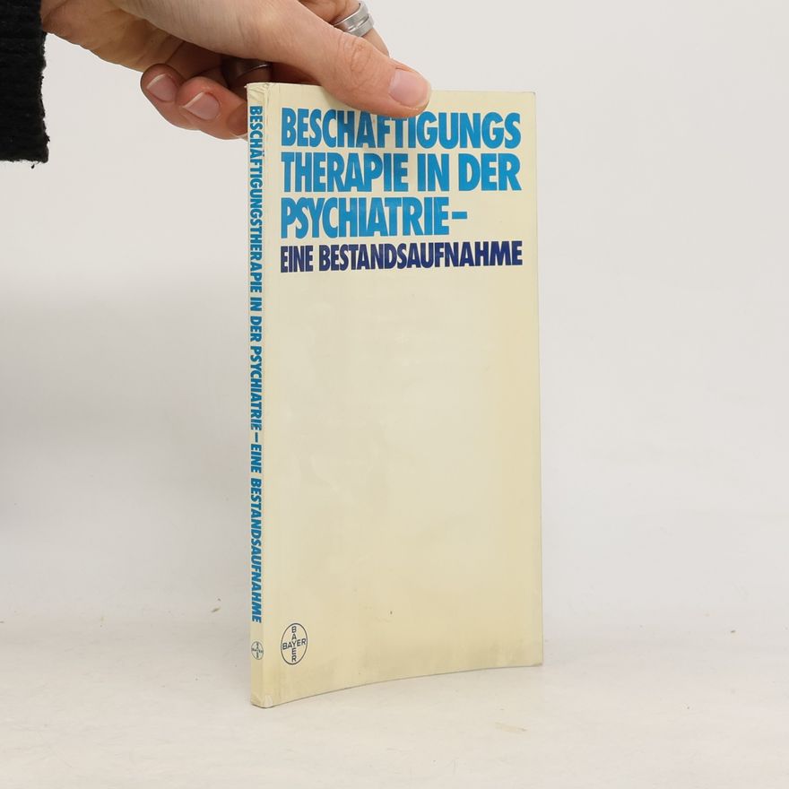 AA.VV. Beschäftigungstherapie in der Psychiatrie