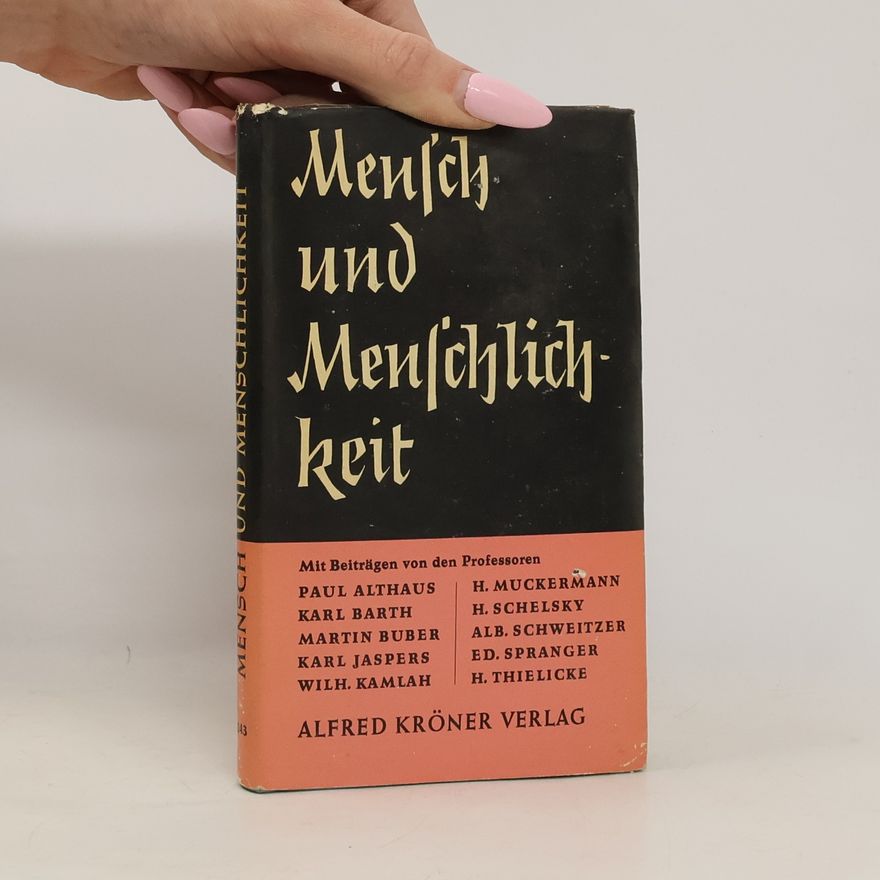 Autorenkollektiv Mensch und Menschlichkeit