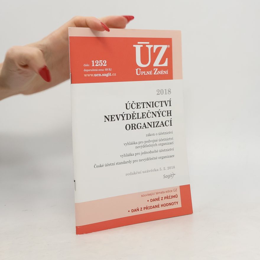 Autorenkollektiv Účetnictví nevýdělečných organizací 2018