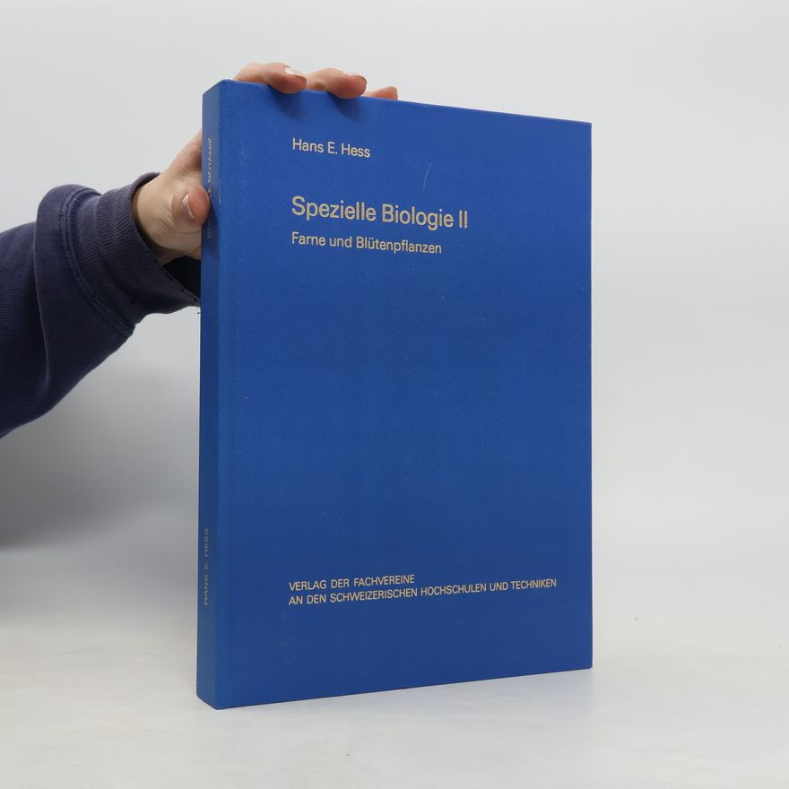 Hans Ernst Hess Spezielle Biologie II