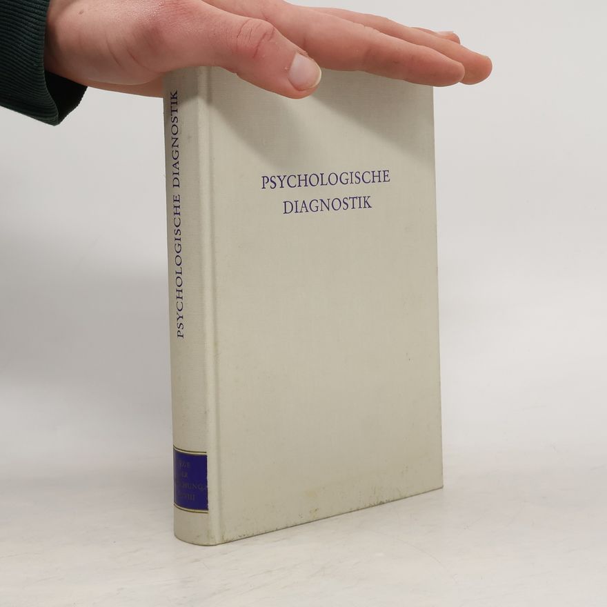 Karl-Hermann Wewetzer Psychologische Diagnostik