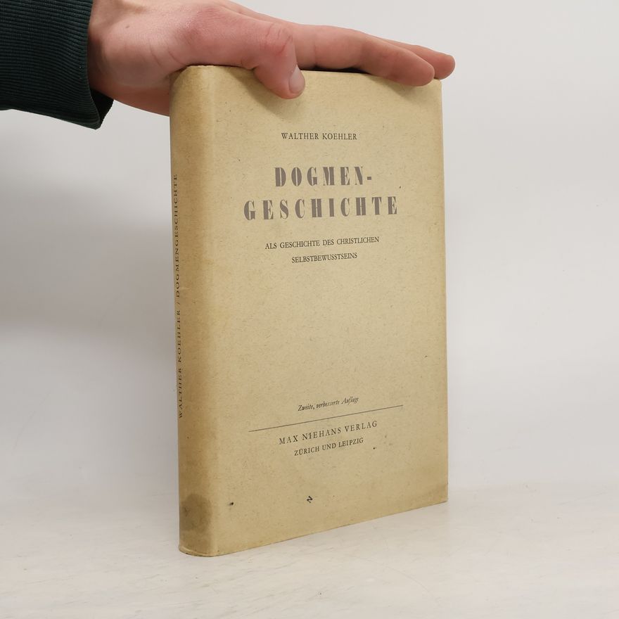 Walter Köhler Dogmengeschichte