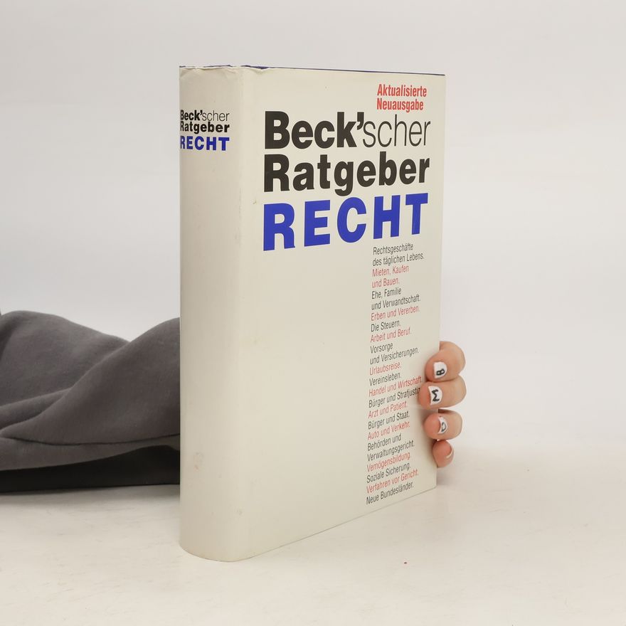 Autorenkollektiv Beck'scher Ratgeber Recht
