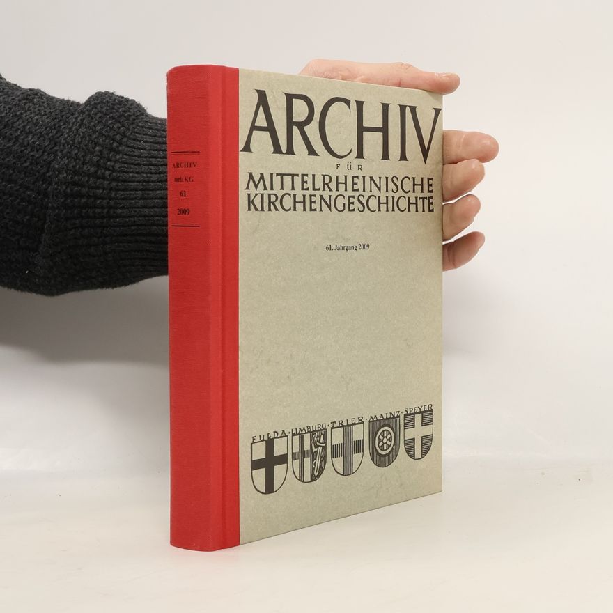 Various authors Archiv für mittelrheinische Kirchengeschichte