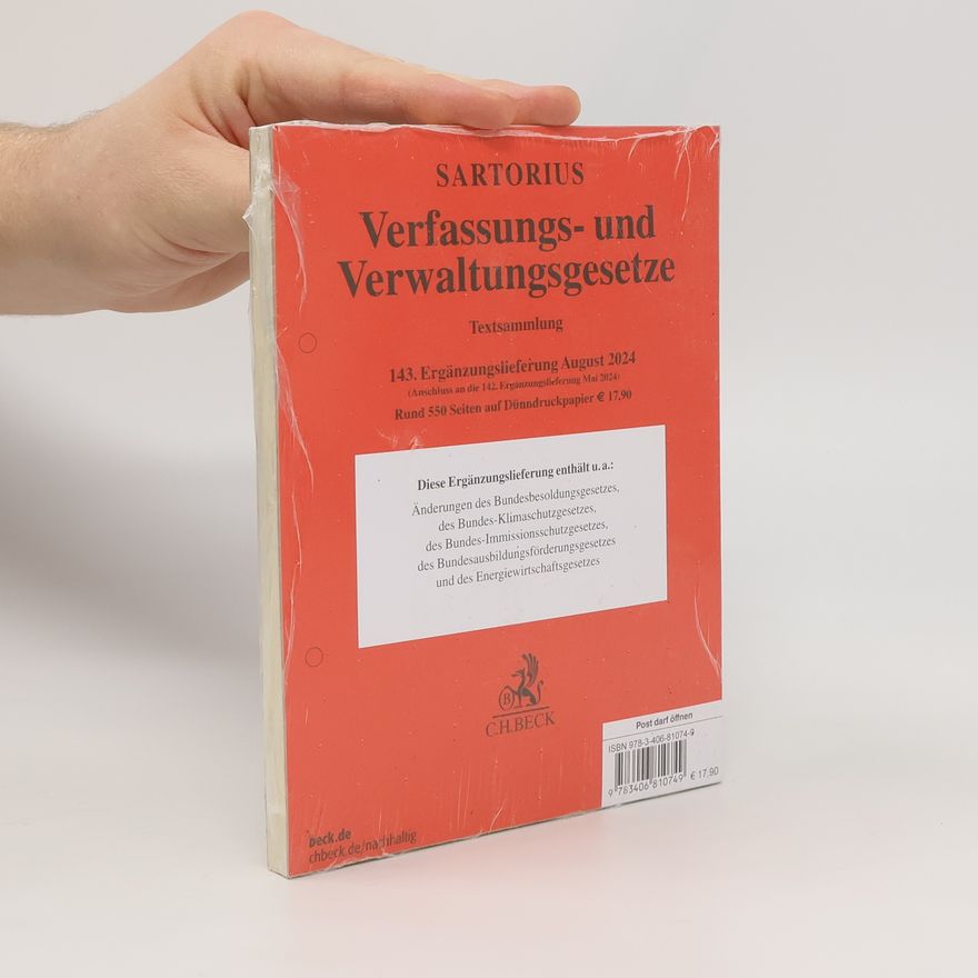 Autorenkollektiv Verfassungs- und Verwaltungsgesetze