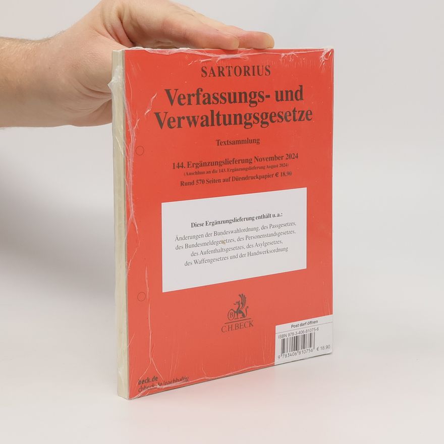 Autorenkollektiv Verfassungs- und Verwaltungsgesetze