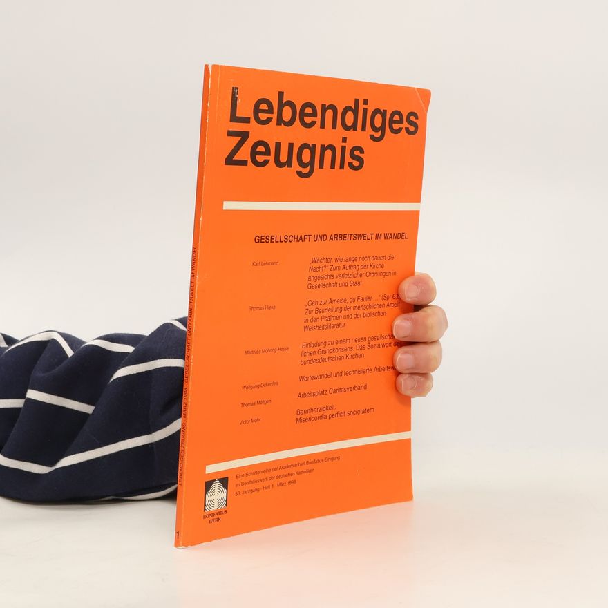 Various authors Lebendiges Zeugnis