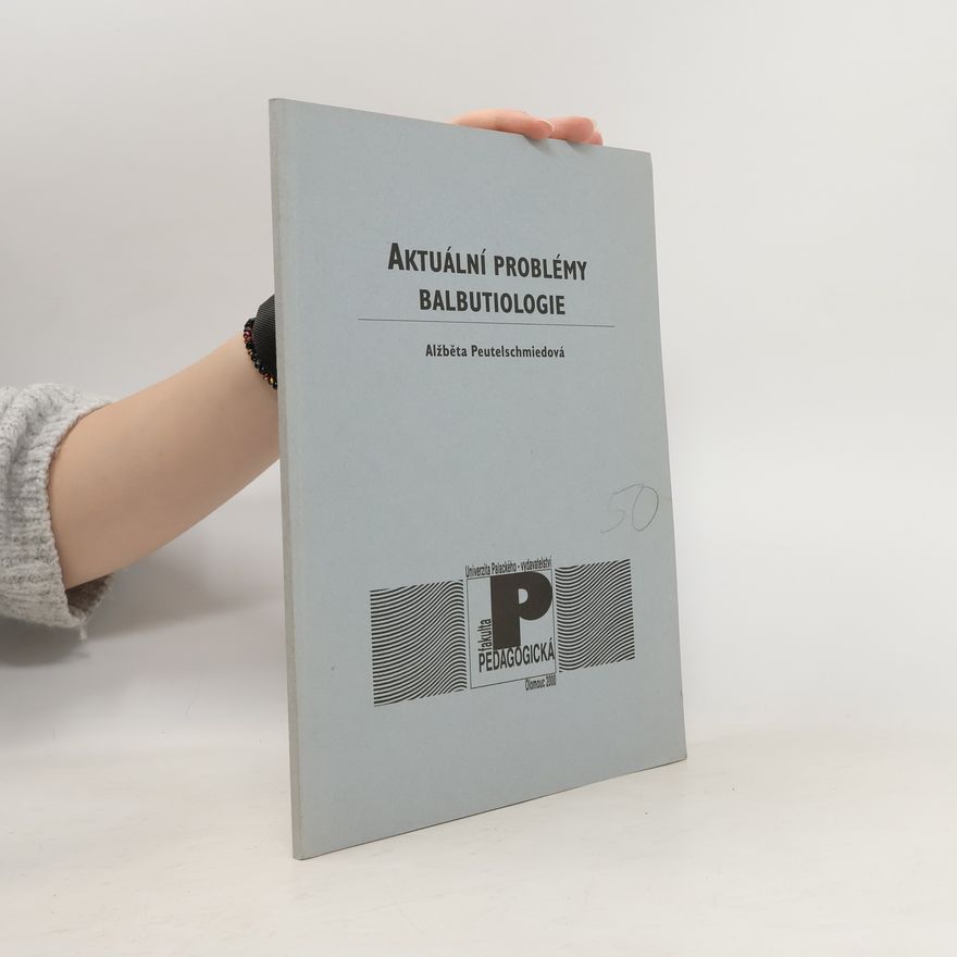 Alžběta Peutelschmiedová Aktuální problémy balbutiologie