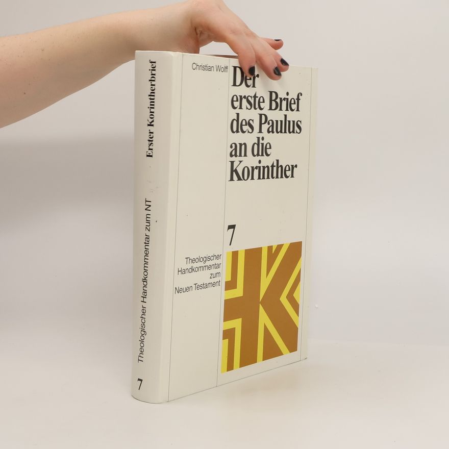 Christian von Wolff Der erste Brief des Paulus an die Korinther 7