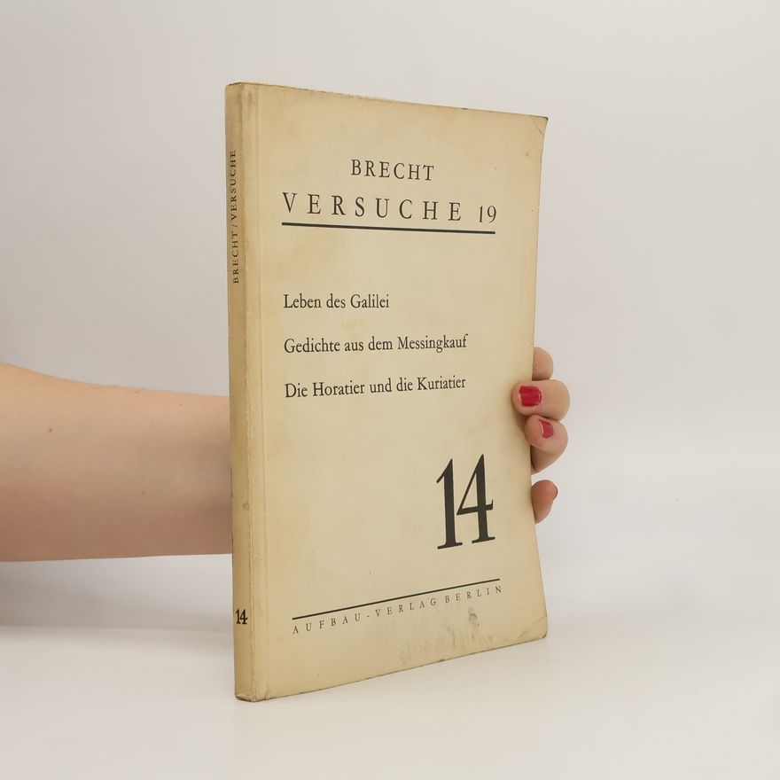 Autorenkollektiv Brecht Versuche 19. Heft 14