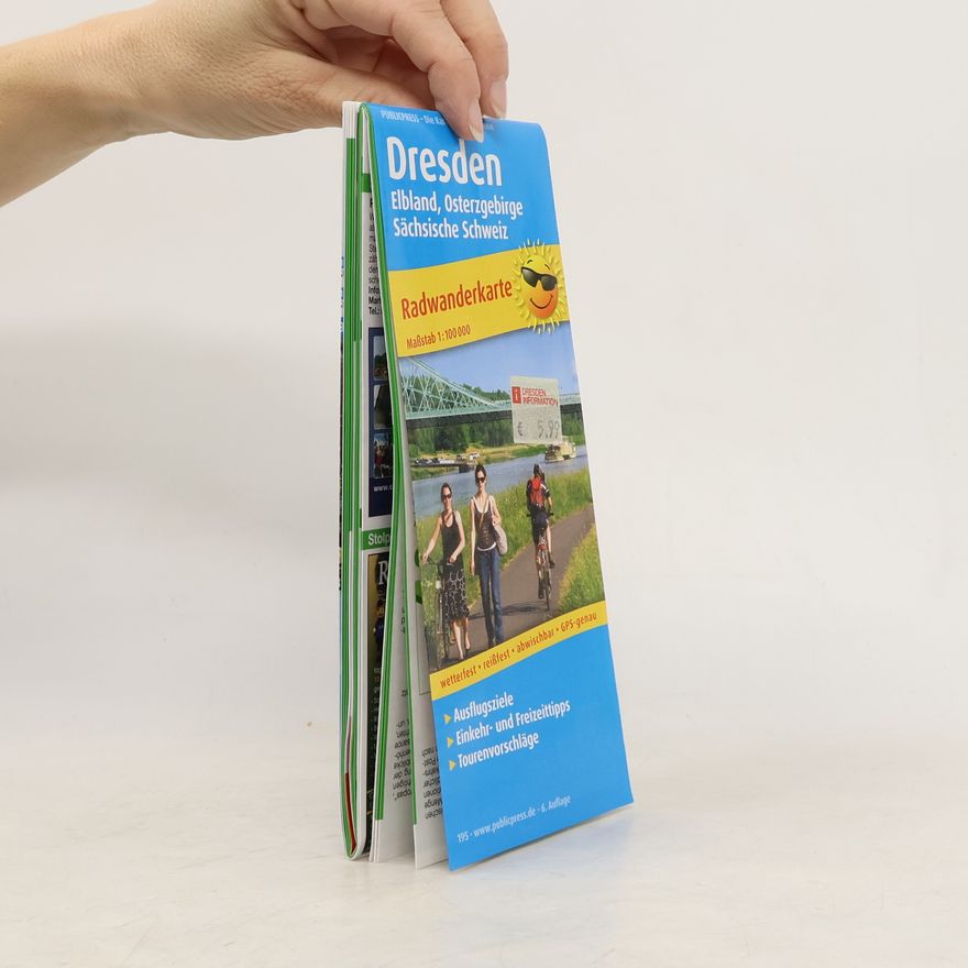 Kolektiv autorů PublicPress Radwanderkarte Dresden - Elbland, Osterzgebirge, Sächsische Schweiz
