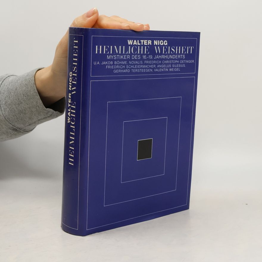 Walter Nigg Heimliche Weisheit