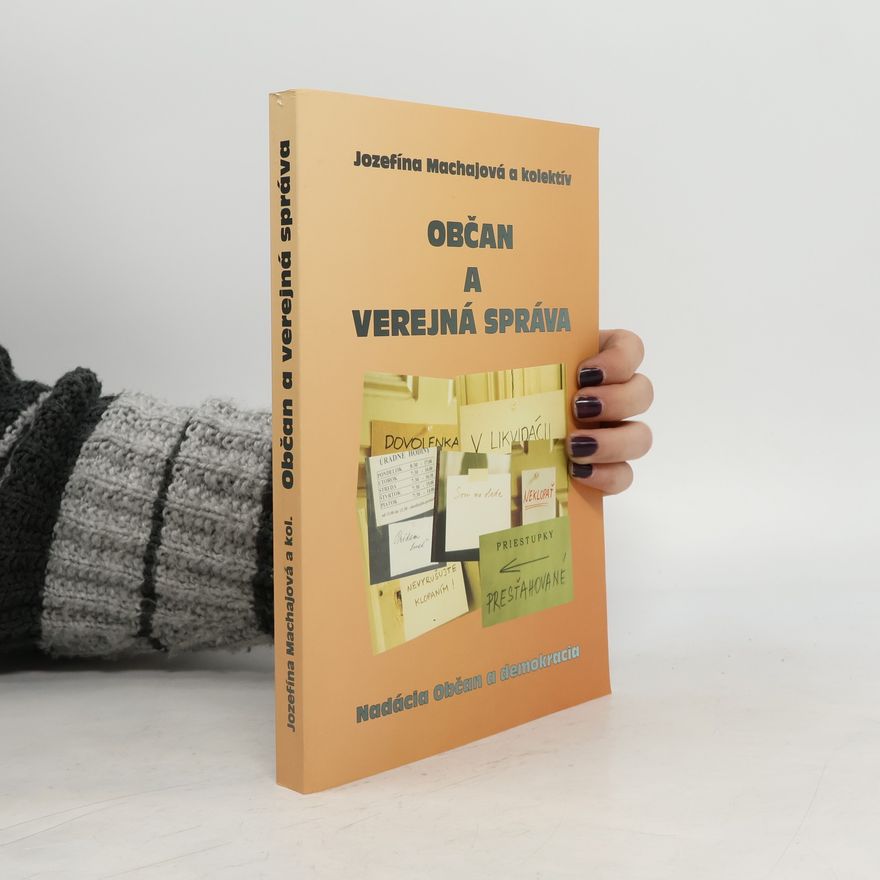 Jozefína Machajová Občan a verejná správa