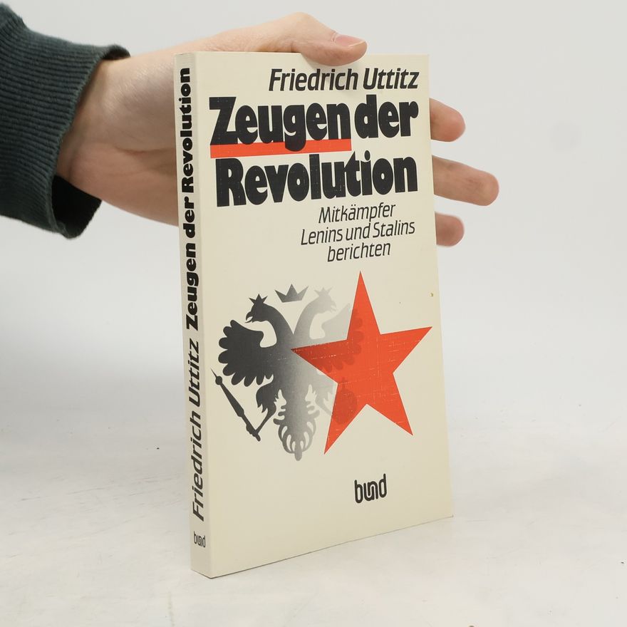 Bedřich Utitz Zeugen der Revolution